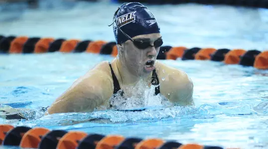 Five Bison Post Two Wins Apiece as Women's Swimming & Diving Downs Army, 157.5-142.5