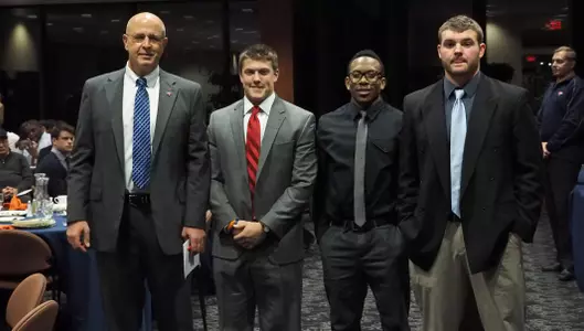 Byers Named Team MVP at Football's Annual Postseason Banquet