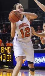 Bison Women's Hoops to Tangle with American Wednesday in Home Finale