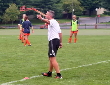 Day One of Preseason in Books for Women's Soccer