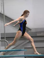 Bucknell Swimming & Diving Freshman Eliza Massie Named Damon's Bison Athlete of the Week