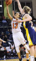 Bison Women's Hoops Hosts Colgate in Rematch Wednesday at Sojka Pavilion