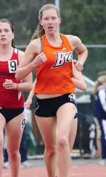 Bison Women's Track's Monaghan Opens Penn Relays with Top-10 Finish