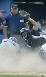 Bison Baseball Splits With Duquesne On Wednesday