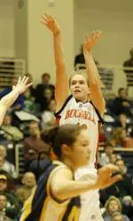 Bison Women's Basketball Defeats Navy, 73-60, in Front of ESPN2 Audience