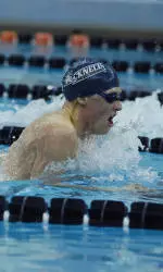 Bucknell Swimming and Diving Teams Open Three-Day ECAC Championships