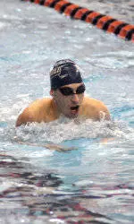 Bucknell Men's Swimming and Diving Remains in Fourth Place After Day Two of Rutgers Invitational