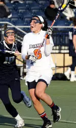 Bucknell Women's Lax Falls a Goal Short at Manhattan, 13-12