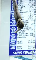 Boyle Earns Bucknell's First-Ever PL Diving Title as Bison Women Finish Third in Team Standings