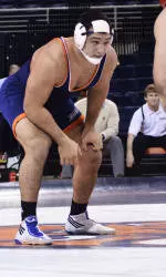 Stolfi Clinches Win for Bison Wrestling vs. Buffalo at Virginia Duals