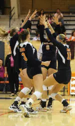 Bison Volleyball Looks to Maintain Position in Patriot League with Saturday Match at Colgate