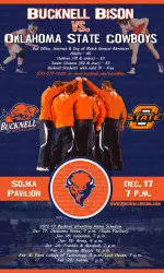 Tickets for December 17th Bucknell-Oklahoma State Wrestling Match On Sale Now