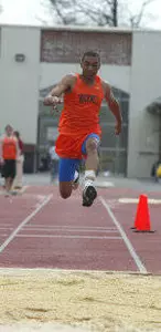 Bison Track and Field Competes Through Rainy Conditions at Jim Thorpe Invitational
