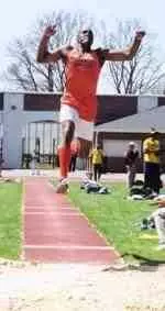 Long Jumper Named ECAC Field Athlete of the Week