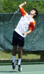 Bison Men's Tennis Takes Final Regular-Season Match 7-2 Over Bloomsburg