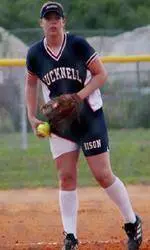 Haskins Pitches One-Hitter in Rain Shortened Bucknell Win