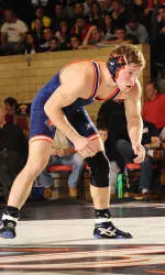 Victory by McMullan at Heavyweight Lifts Bucknell Wrestling to 20-16 Victory Over Old Dominion