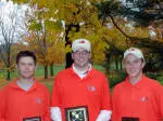 Men's Golf Sweeps Top Three Places at Bucknell Invitational