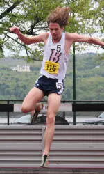 Two Bison in Action as Bucknell Track & Field Opens IC4A Meet
