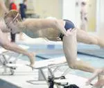 Bucknell Swimming and Diving Teams Looking Up After Day One at League Meet