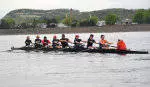 Seven Bucknell Women's Rowing Boats Compete at Head of the Schuylkill Regatta
