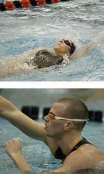 Bucknell's Freese & Garvin Named Co-Bison Athletes of the Week for Swimming