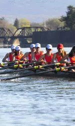 Bucknell Women's Rowing Advances Five Boats to Finals at Knecht Cup