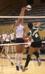 Bucknell Volleyball Comes up Short Against American, 3-0