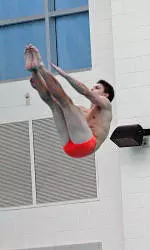 Bucknell Men's Swimming and Diving Competes at Navy Invitational