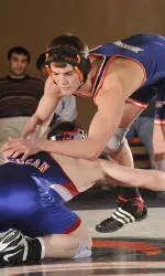 Bucknell Wrestling's Shane Riccio Named Damon's Bison Athlete of the Week