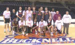 Mike Bright's Buzzer-Beater Gives White Team 79-77 Win over Blue in 2005 Alumni Game