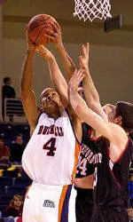 Bison Men's Basketball Topples Haverford, 76-44
