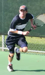Bison Men's Tennis Closes Out Home Tournament with Pair of Wins