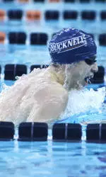 Nicholson, Treat Earn Silver Medals to Help Bucknell Men's Swimming and Diving Stay Second at PL Championships