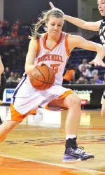 Novacek Scores 24 in Bucknell Women's Basketball's 72-58 Loss to Lehigh at PL Tourney