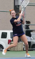 Bison Women's Tennis Hands Lehigh 7-0 Loss in Patriot League Finale