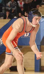 Bucknell Wrestlng Ends Regular Season with 25-14 Loss at No. 8 American