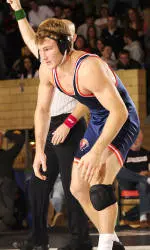 Bucknell Wrestling Goes 1-1 at Bison Duals Against Drexel and Princeton