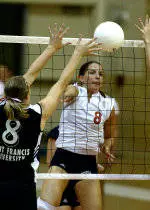 Bucknell Spikers Fight Off Red Flash in Five Games