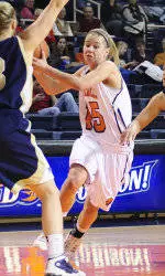 Romine Nabs Another 20-Pointer as Bucknell Women's Basketball Falls 62-56 to Navy in Patriot League Opener