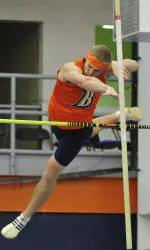 Bucknell's Read Places Second in Pentathlon at Patriot League Track Championships