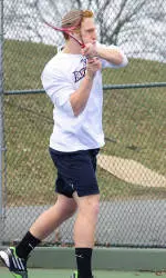 Bison Men's Tennis Squares off with Hofstra, Princeton in Weekend Bouts