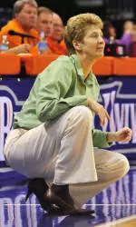 Fedorjaka Wins 200th at Bucknell as Bison Women's Basketball Defeats Lafayette 57-49