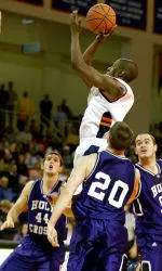 Sizzling Bison Cagers Host Army Saturday Night at Sojka Pavilion