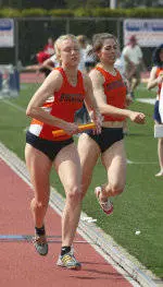 Bison Track and Field Competes Through Rainy Conditions at Jim Thorpe Invitational