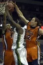 Bucknell Men's Basketball Comes Back on Short Rest to Knock Off George Mason 60-57 at BB&T Classic