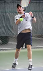 Bucknell Tennis Breaks for Spring Duals vs. Denison, North Georgia