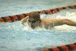 Bison Men In Fourth Place After Day One of PL Swimming and Diving Championships