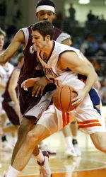 Chris Niesz Completes Storybook Senior Night with 3-Pointer at Buzzer in Bucknell's 60-59 win over Colgate