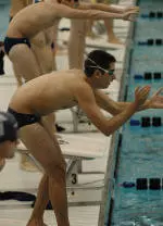 Bucknell Men's Swimming and Diving Third After Day One at Patriot League Championships